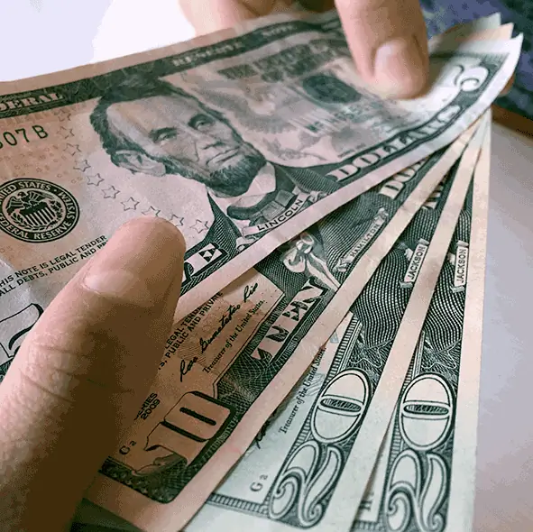 derechos legales de pago en efectivo